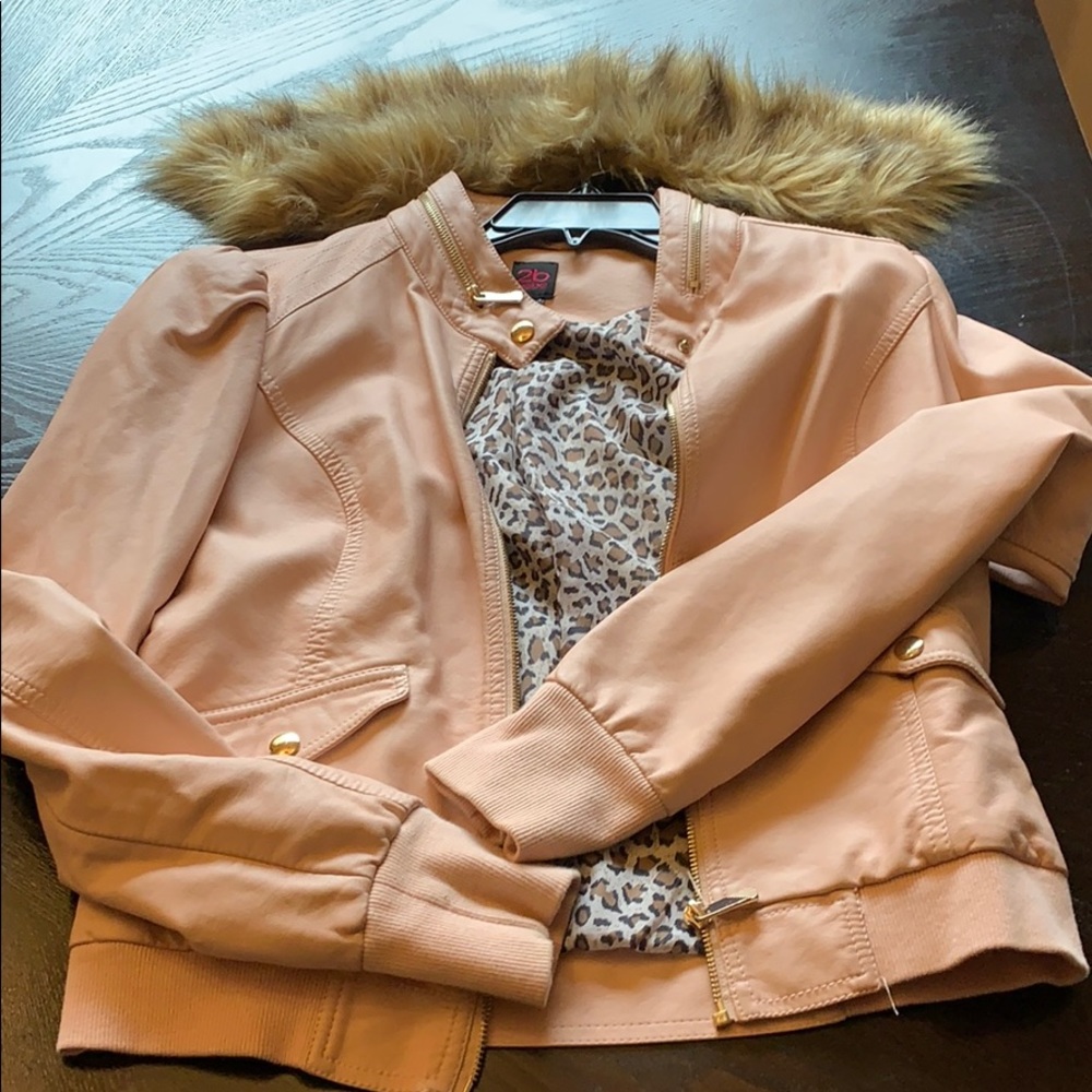 2B Bebe Faux Jacket